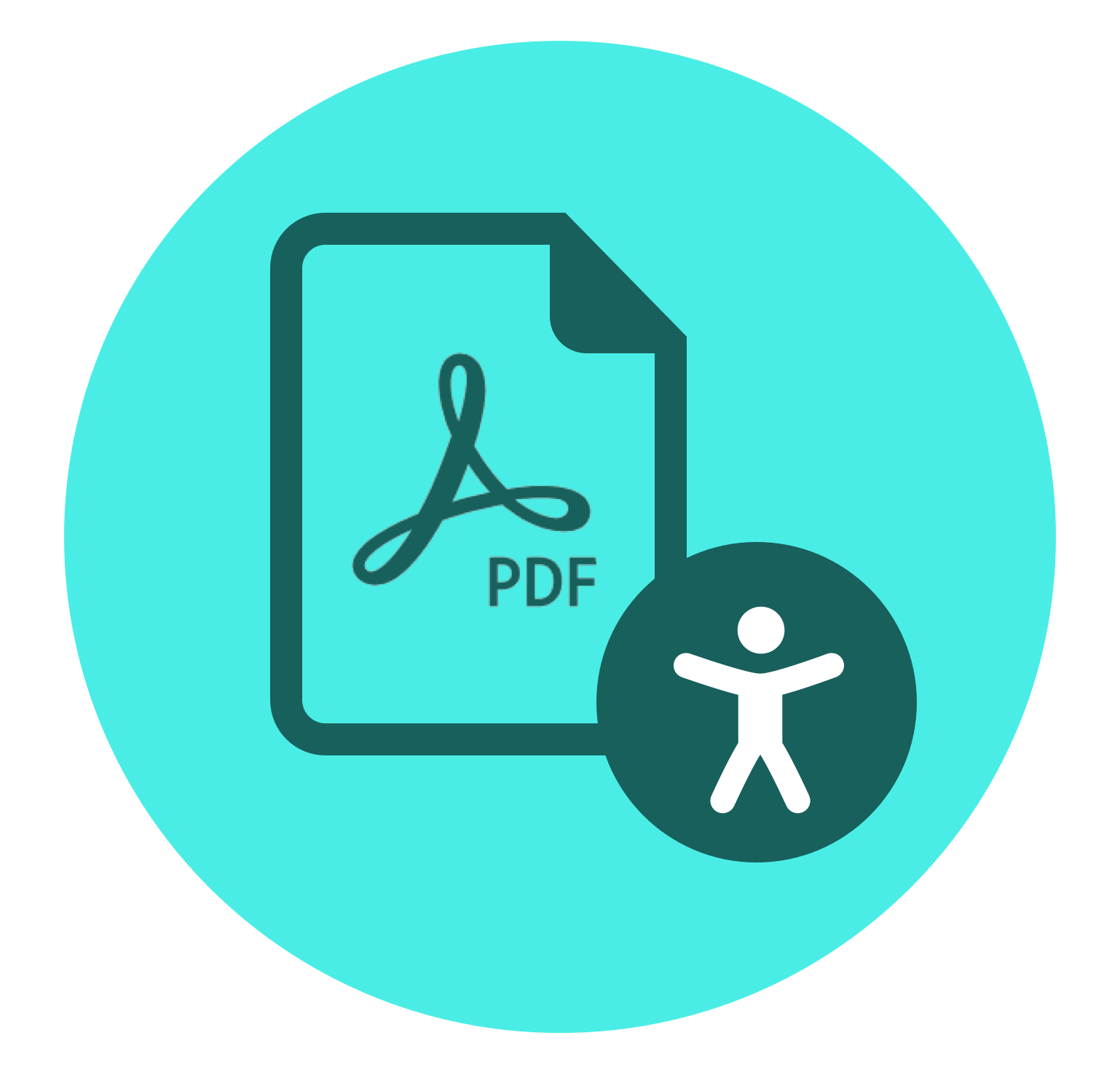 accessible PDF icon