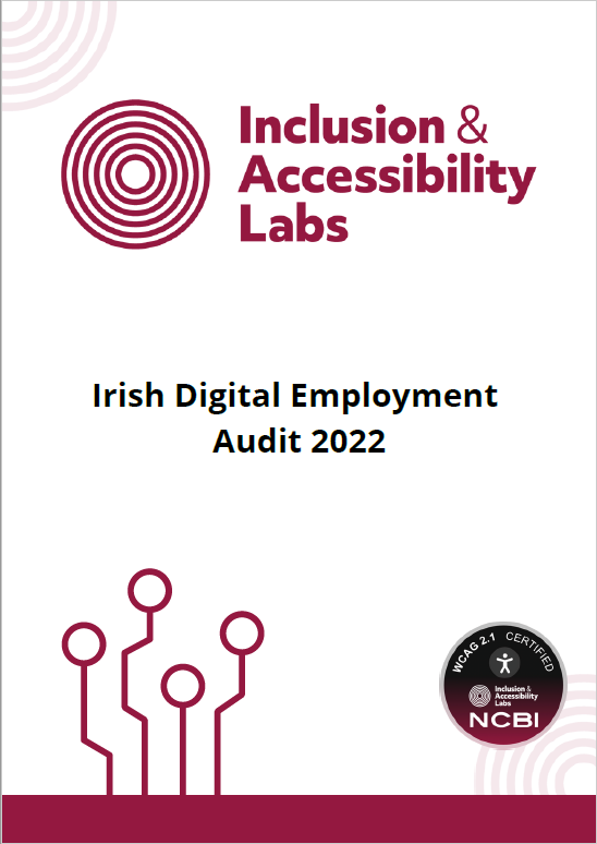 Irish Digital Employment Audit 2022 cover page