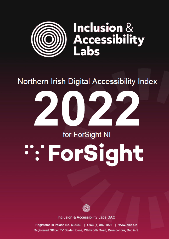 Cover for the Northern Ireland DAI report 2022